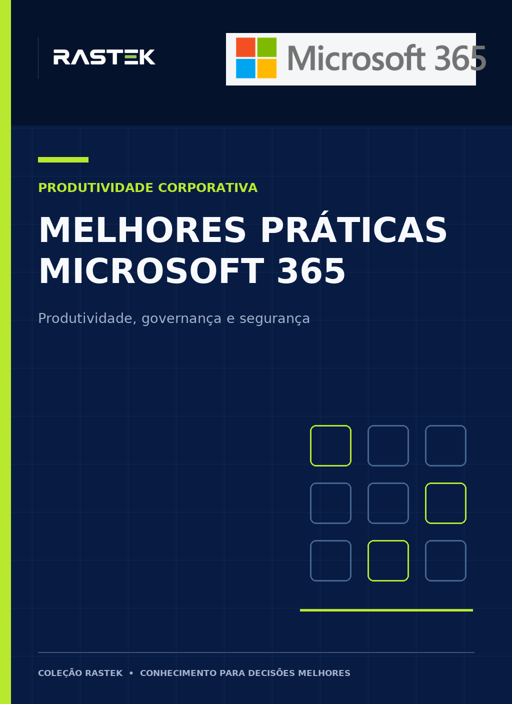 Capa do e-book Melhores Práticas Microsoft 365