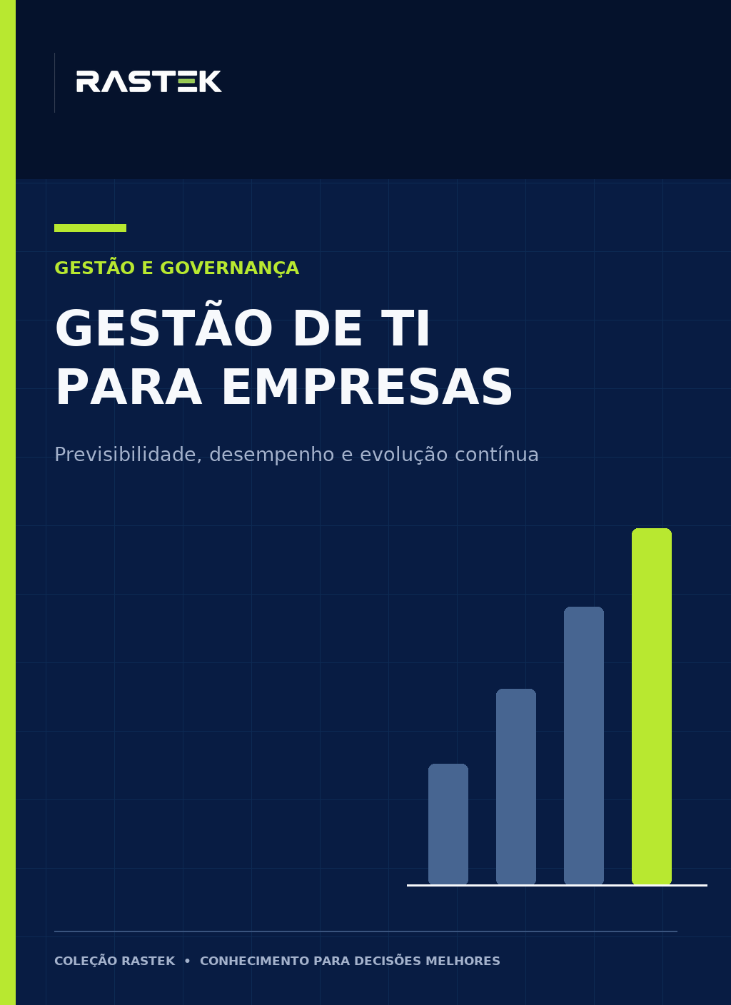 Capa do e-book Gestão de TI para Empresas